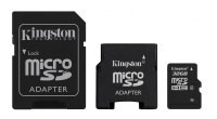 Kingston 32GB microSDHC + 2 adapters (SDC4/32GB-2ADP)